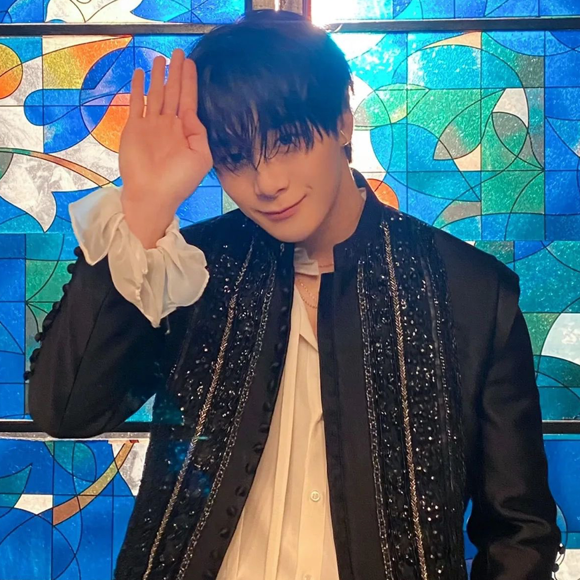 A moment captured by Moonbin (ASTRO)'s fan