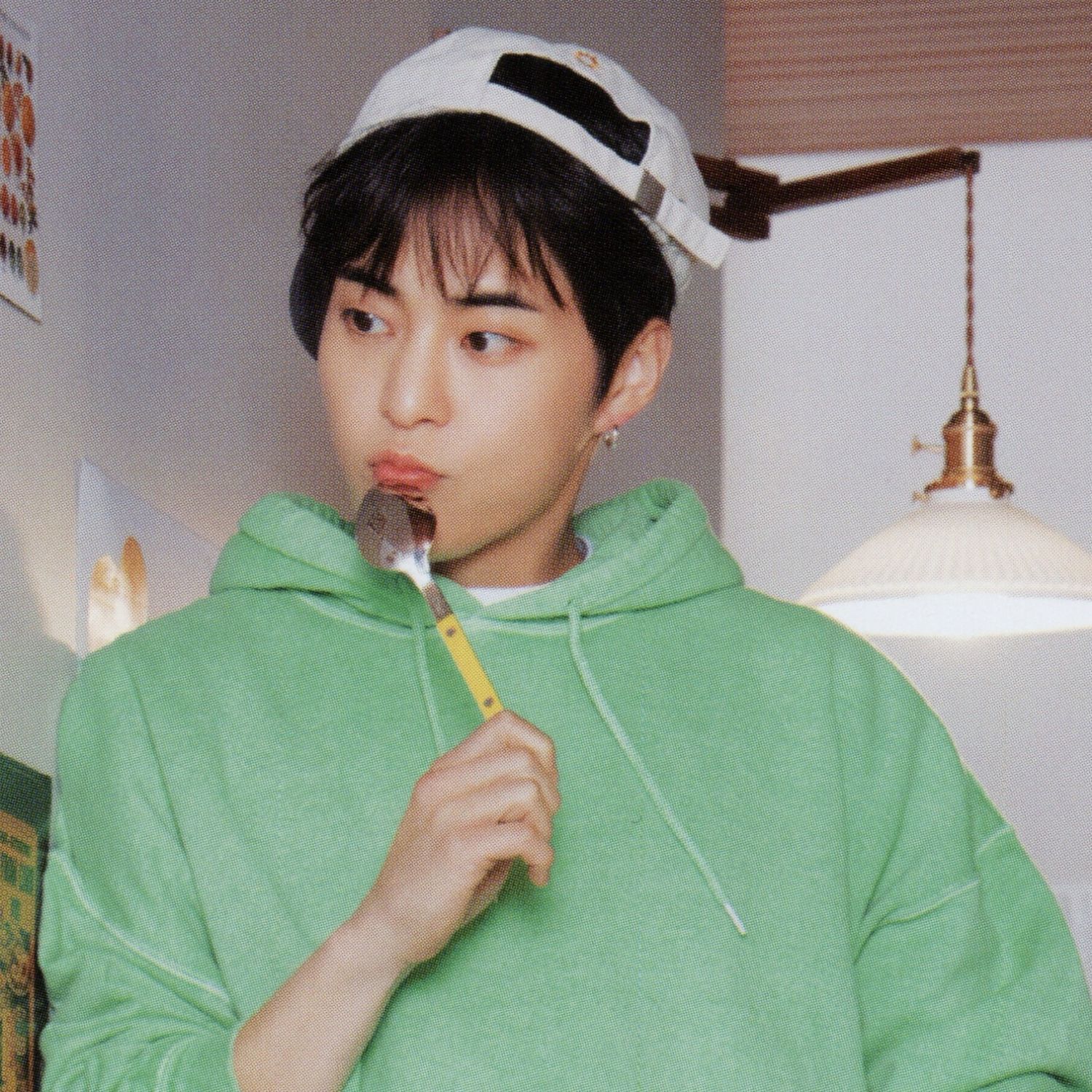 A moment captured by Xiumin (EXO)'s fan