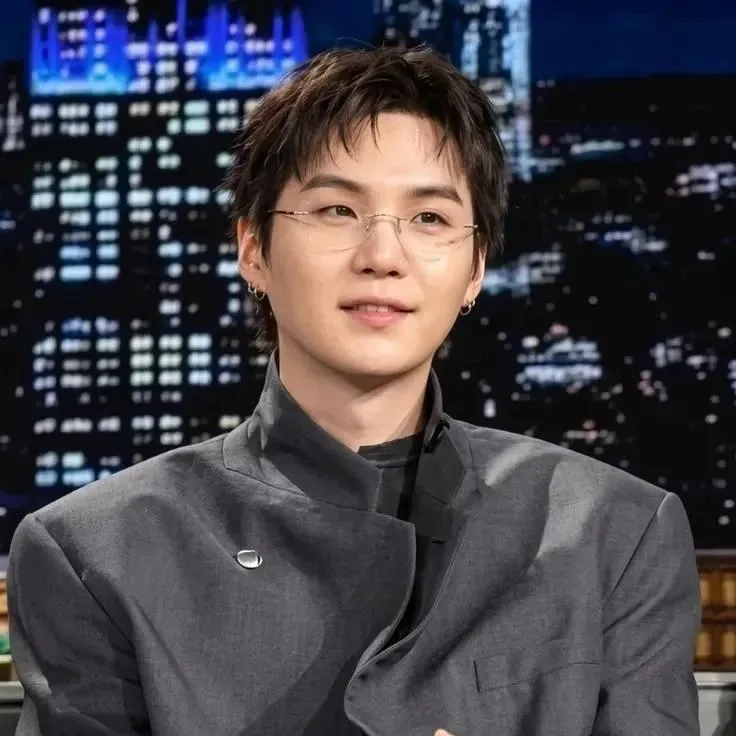 Recent activity shot of SUGA (BTS)