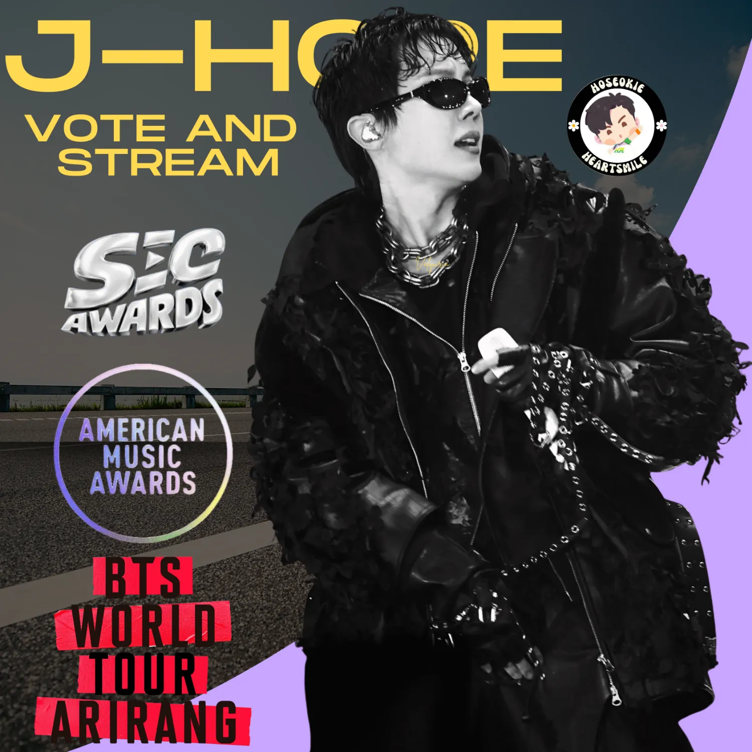 Momen yang diabadikan oleh penggemar j-hope (BTS)