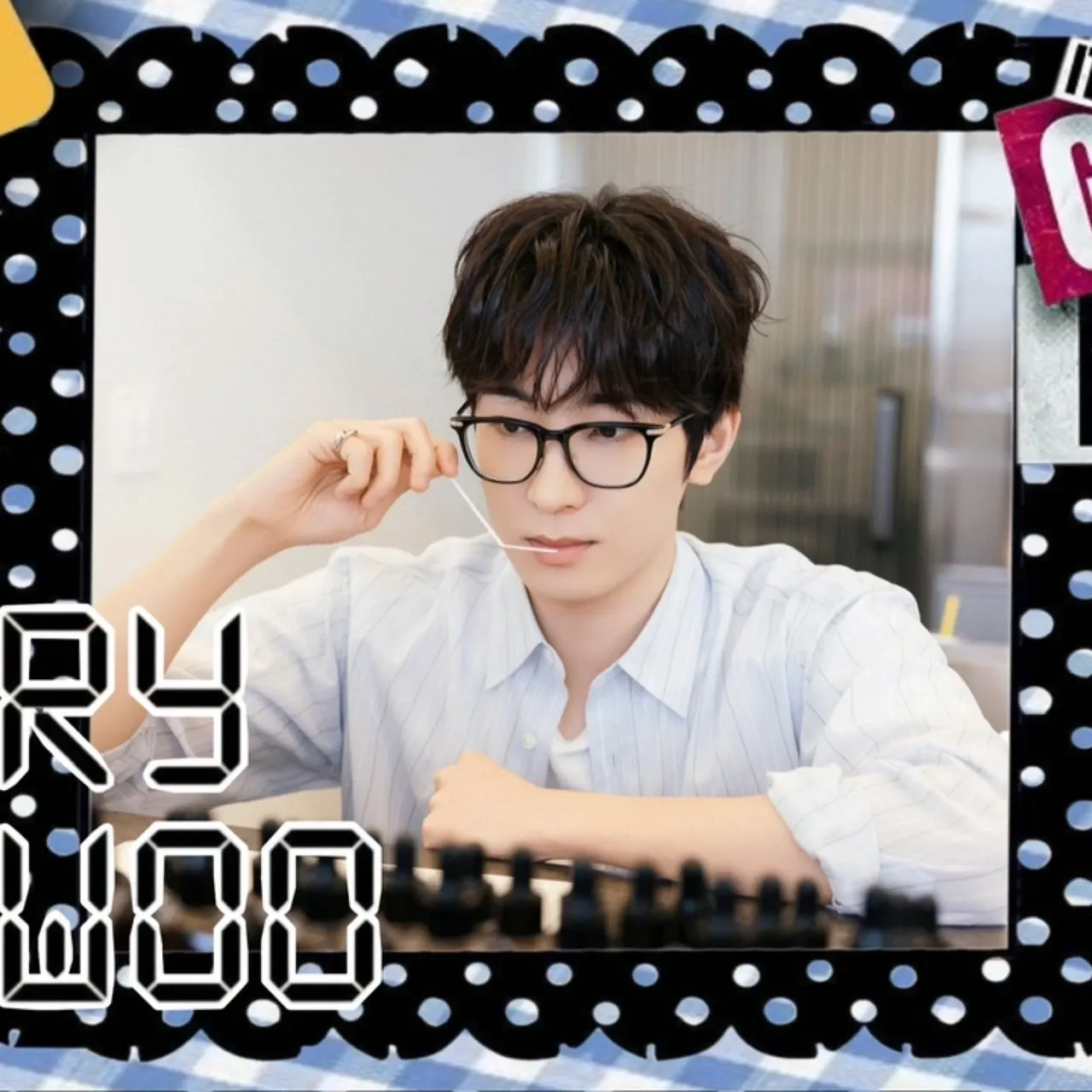 Recent activity shot of Wonwoo (SEVENTEEN)