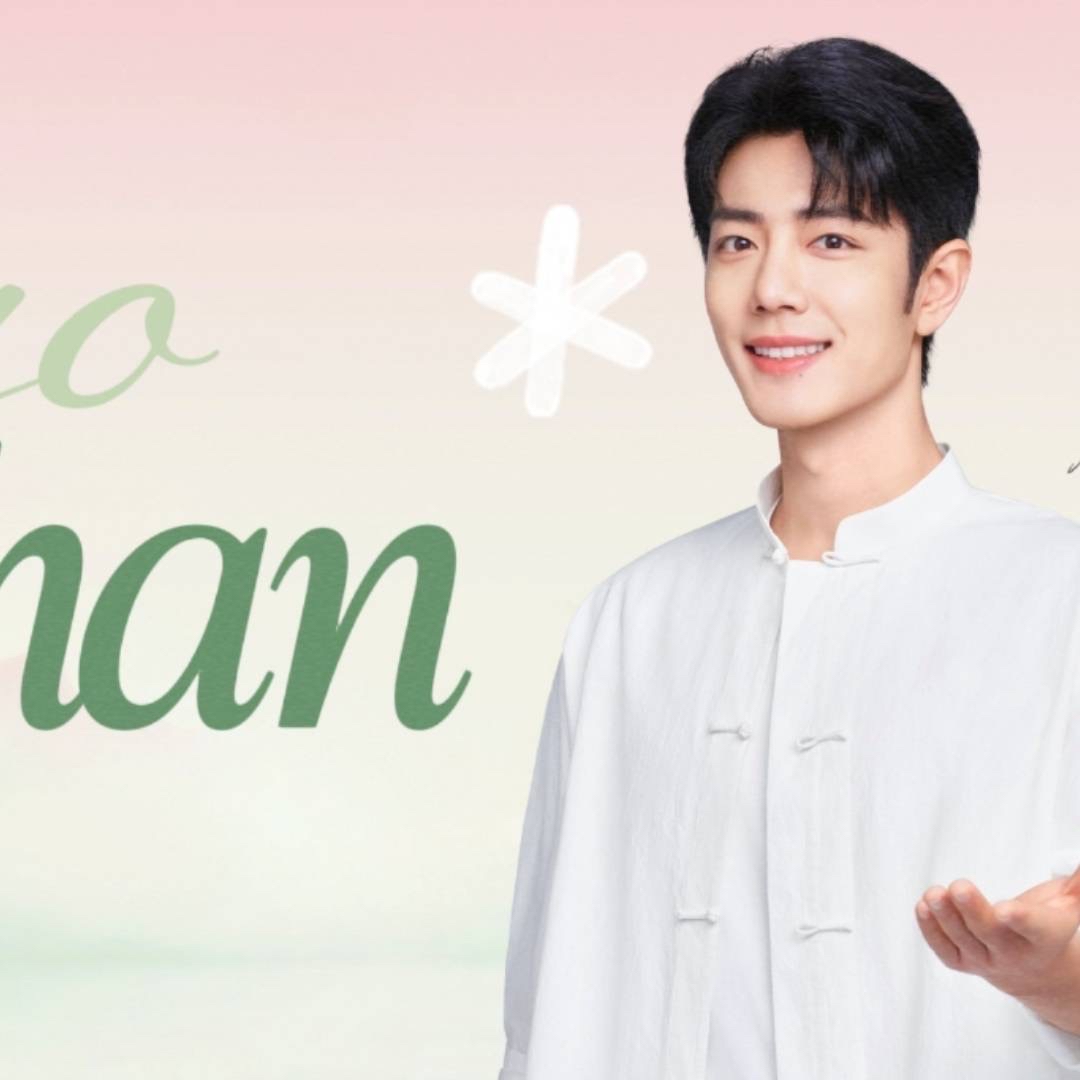 A moment captured by Xiao Zhan's fan