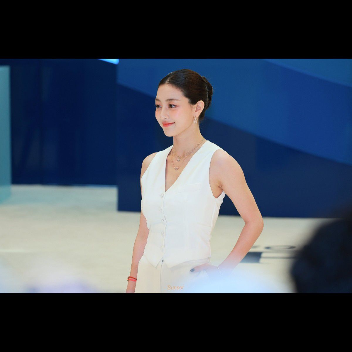 Momen yang diabadikan oleh penggemar Jihyo (TWICE)