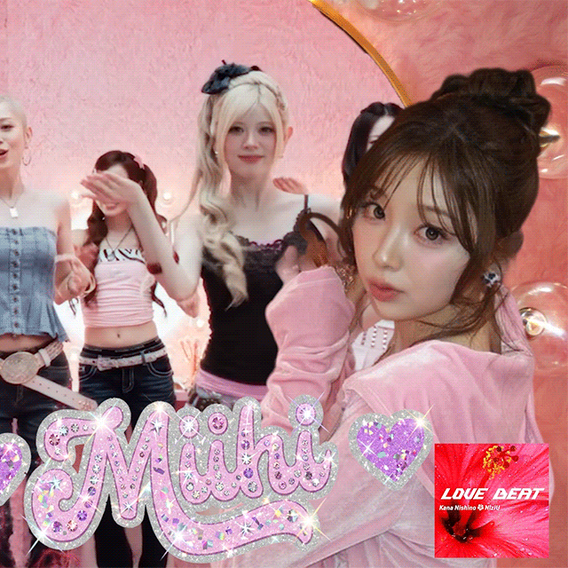 Behind-the-scenes cut of Miihi (NiziU)