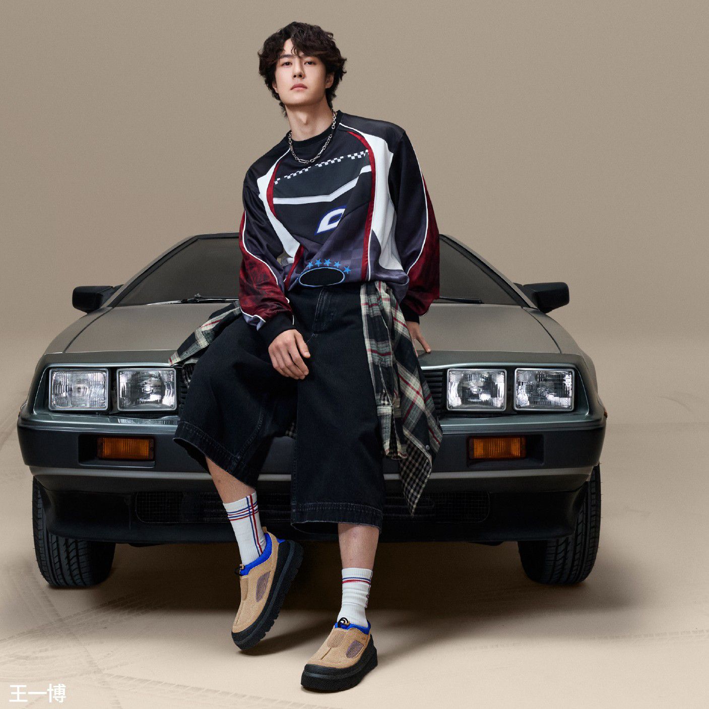 Behind-the-scenes cut of Wang Yibo