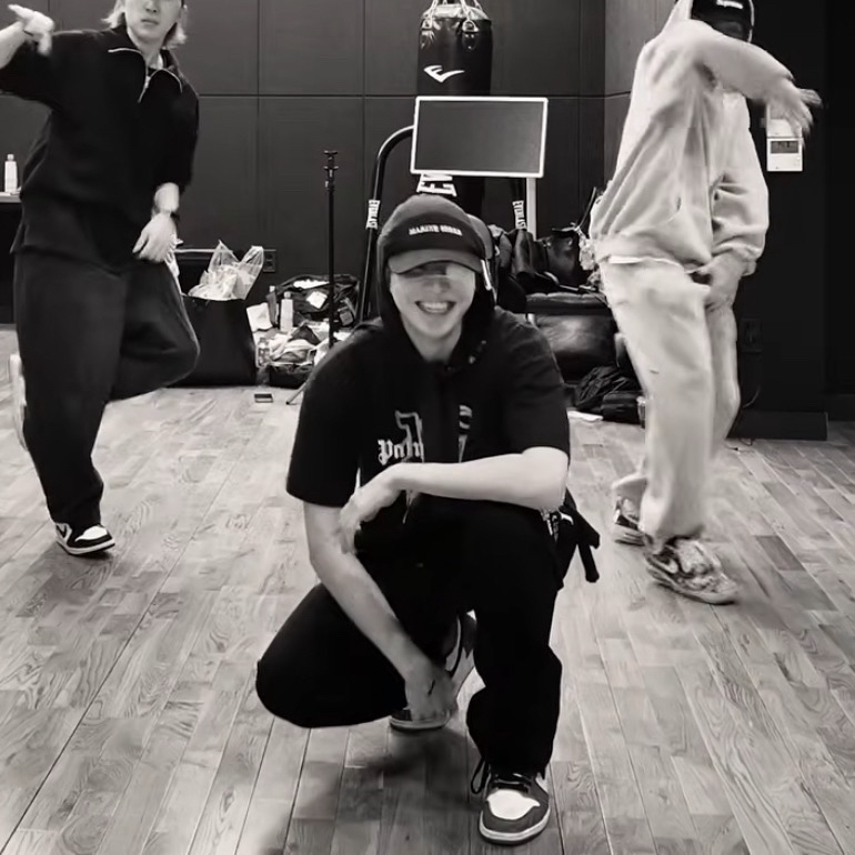 姜丹尼爾粉絲拍下的瞬間