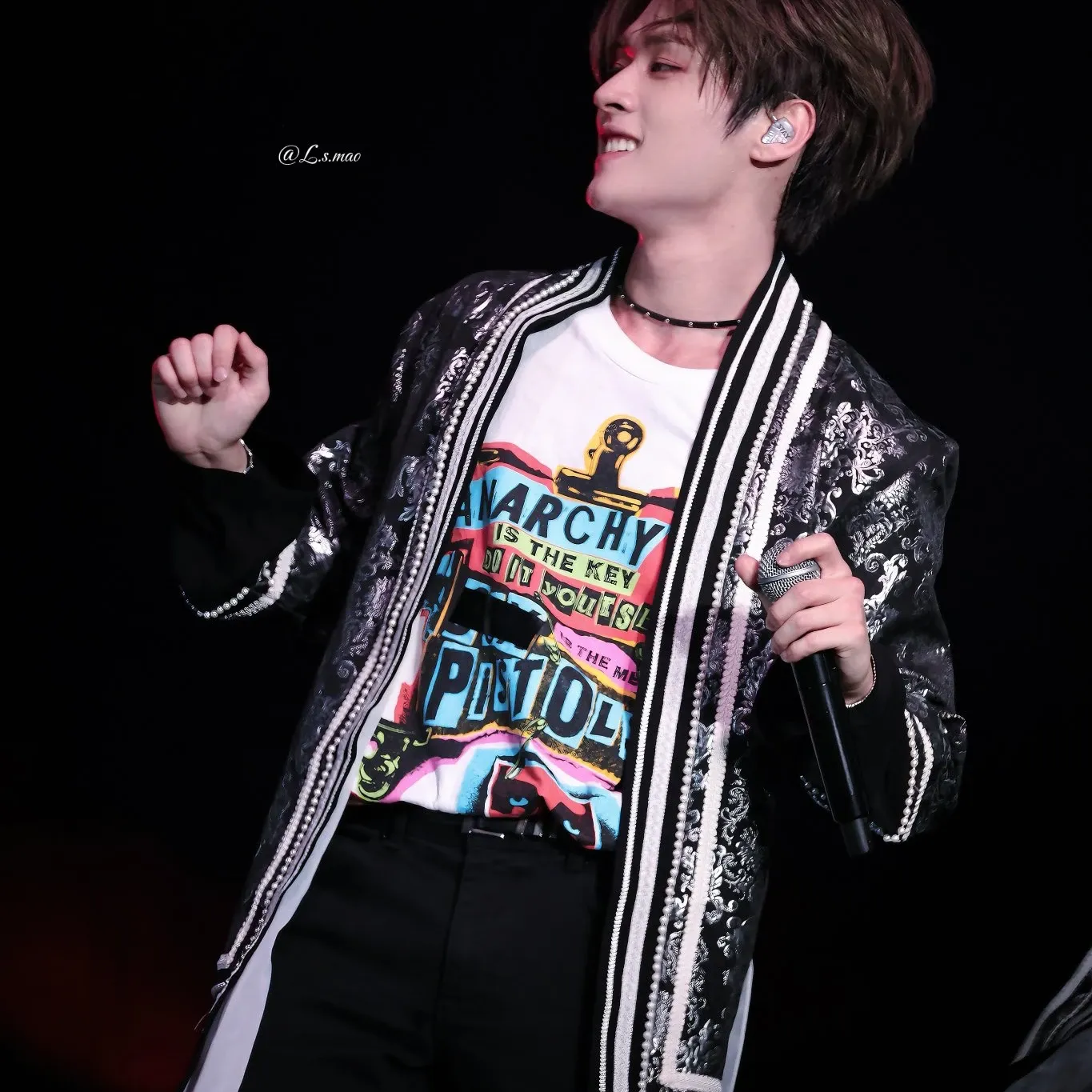 Recent activity shot of Lee Know (Stray Kids)