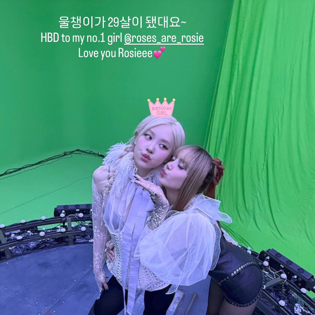 BLACKPINK의 비하인드 컷