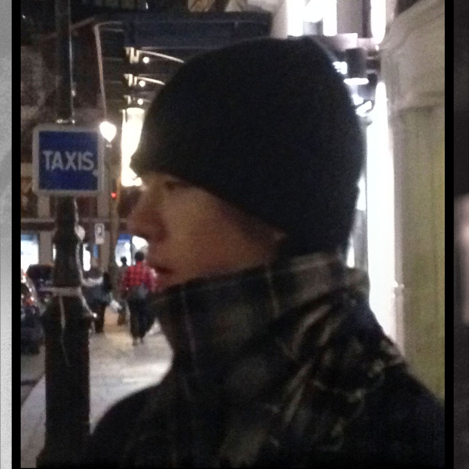 Recent activity shot of Wang Yibo