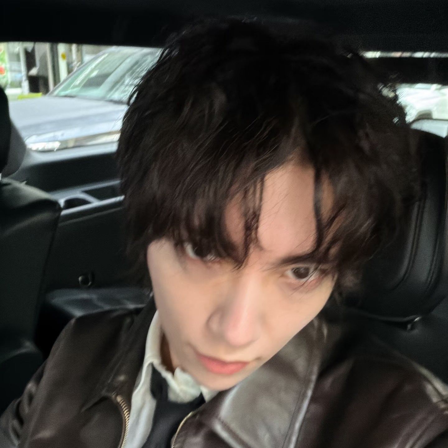 A moment captured by Joshua (SEVENTEEN)'s fan