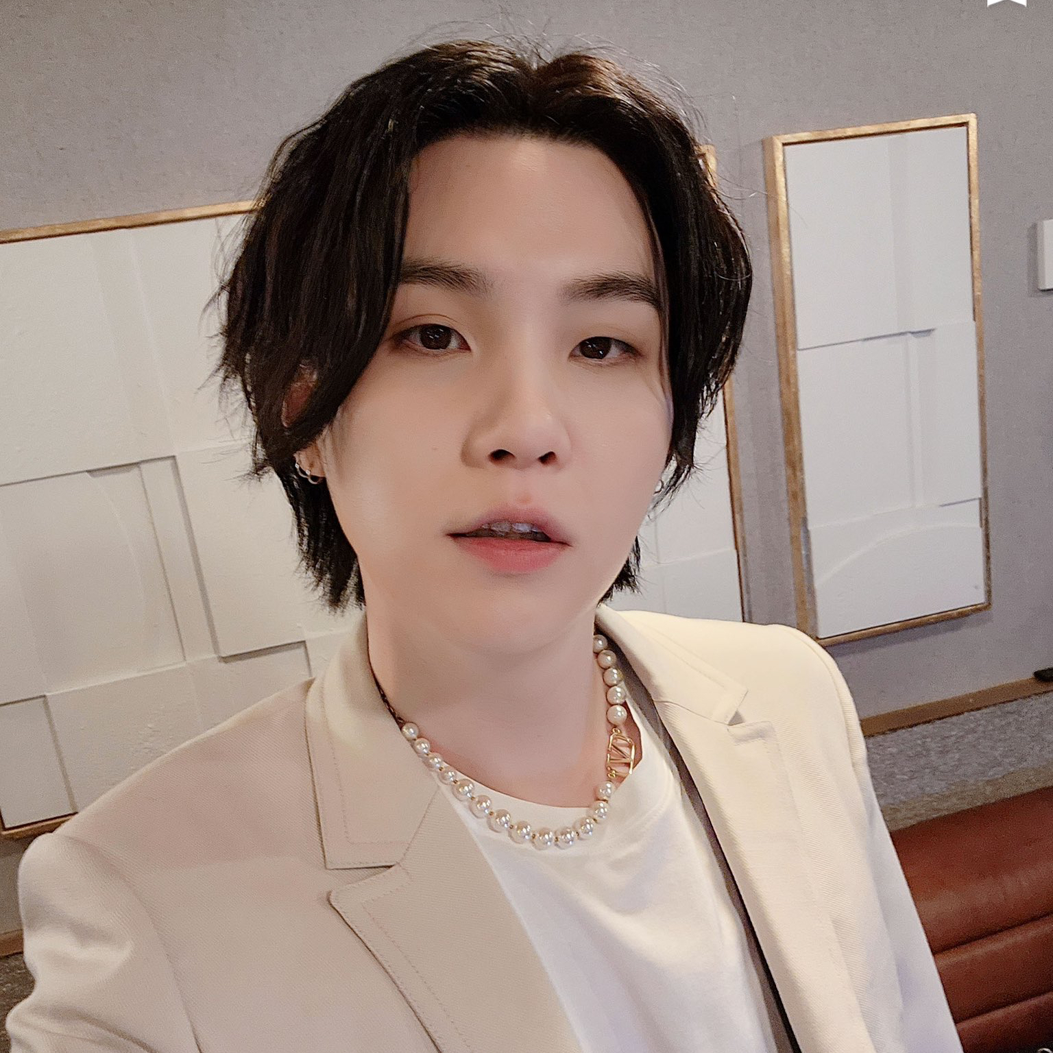 A moment captured by SUGA (BTS)'s fan