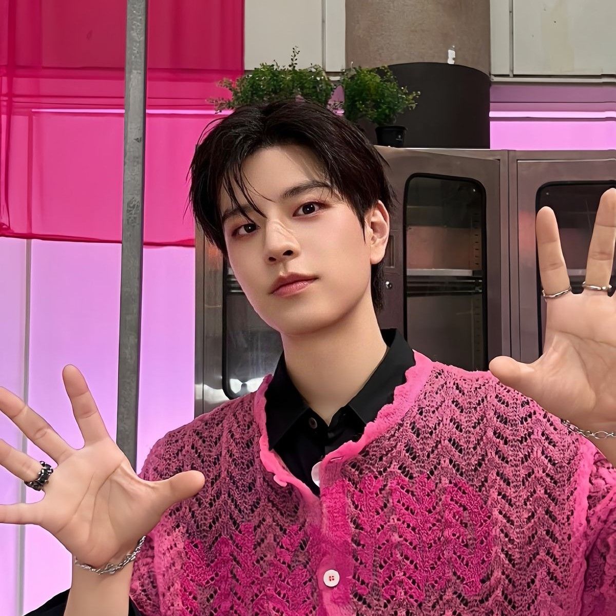 Recent activity shot of Seungmin (Stray Kids)