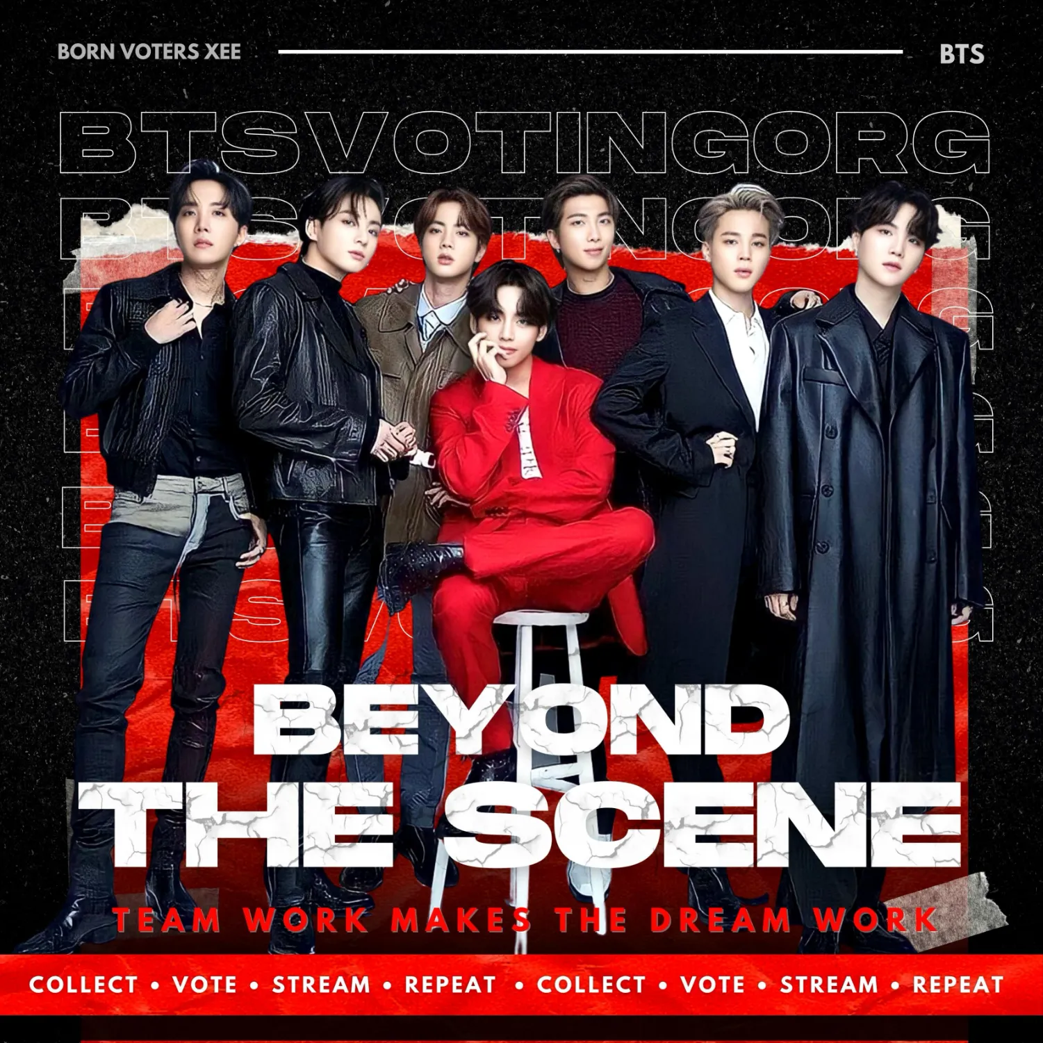 방탄소년단의 비하인드 컷