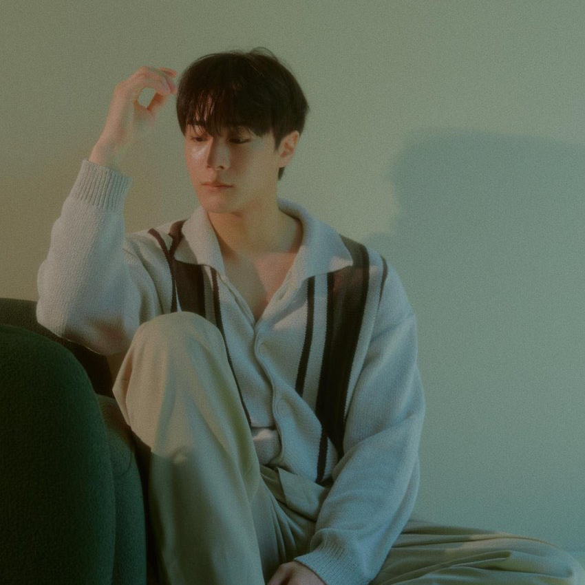 Recent activity shot of Moonbin (ASTRO)