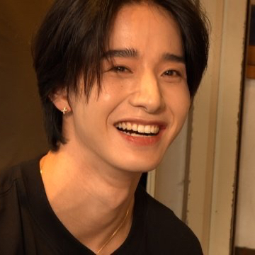 Recent activity shot of Sato Keigo (JO1)