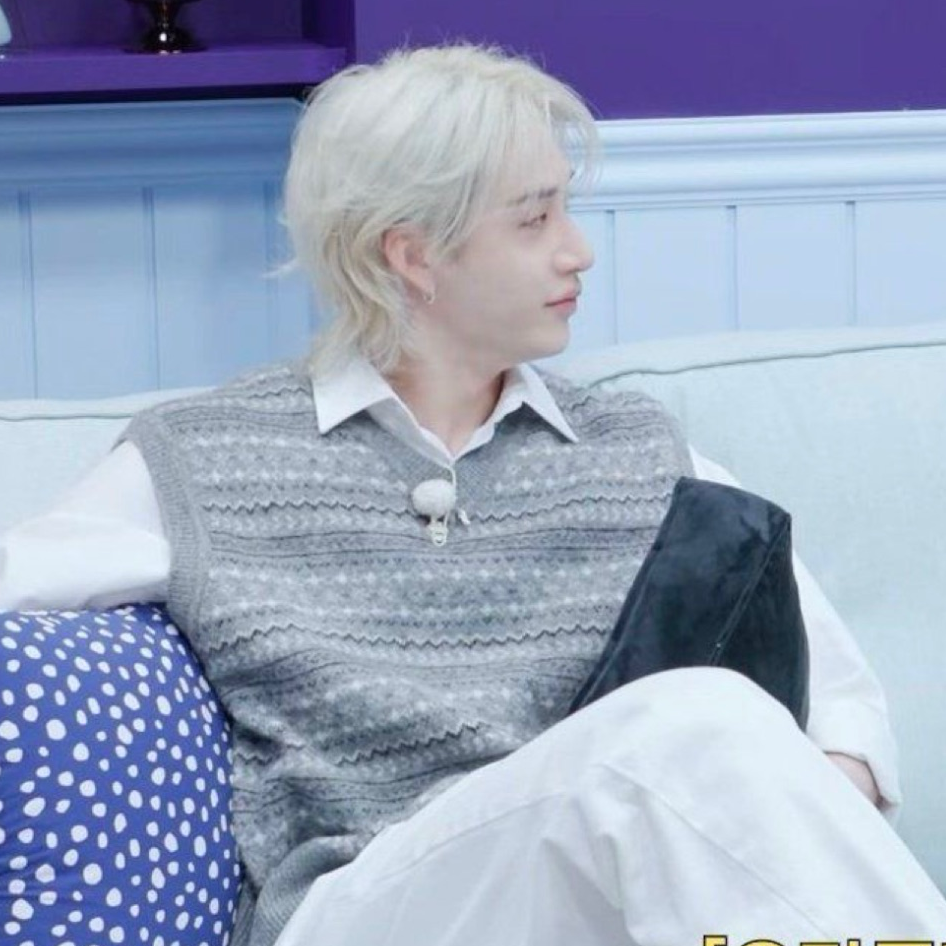 Recent activity shot of Bang Chan (Stray Kids)