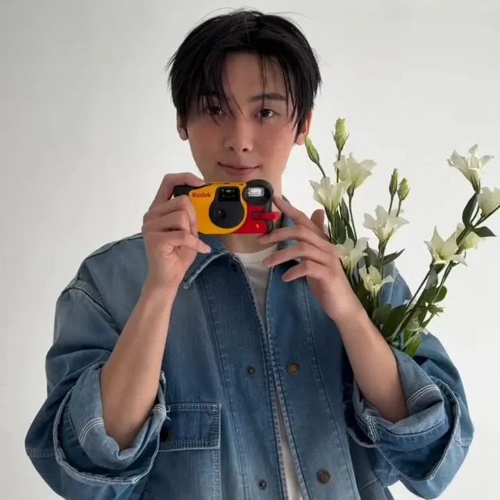 Momen yang diabadikan oleh penggemar Sanha (ASTRO)