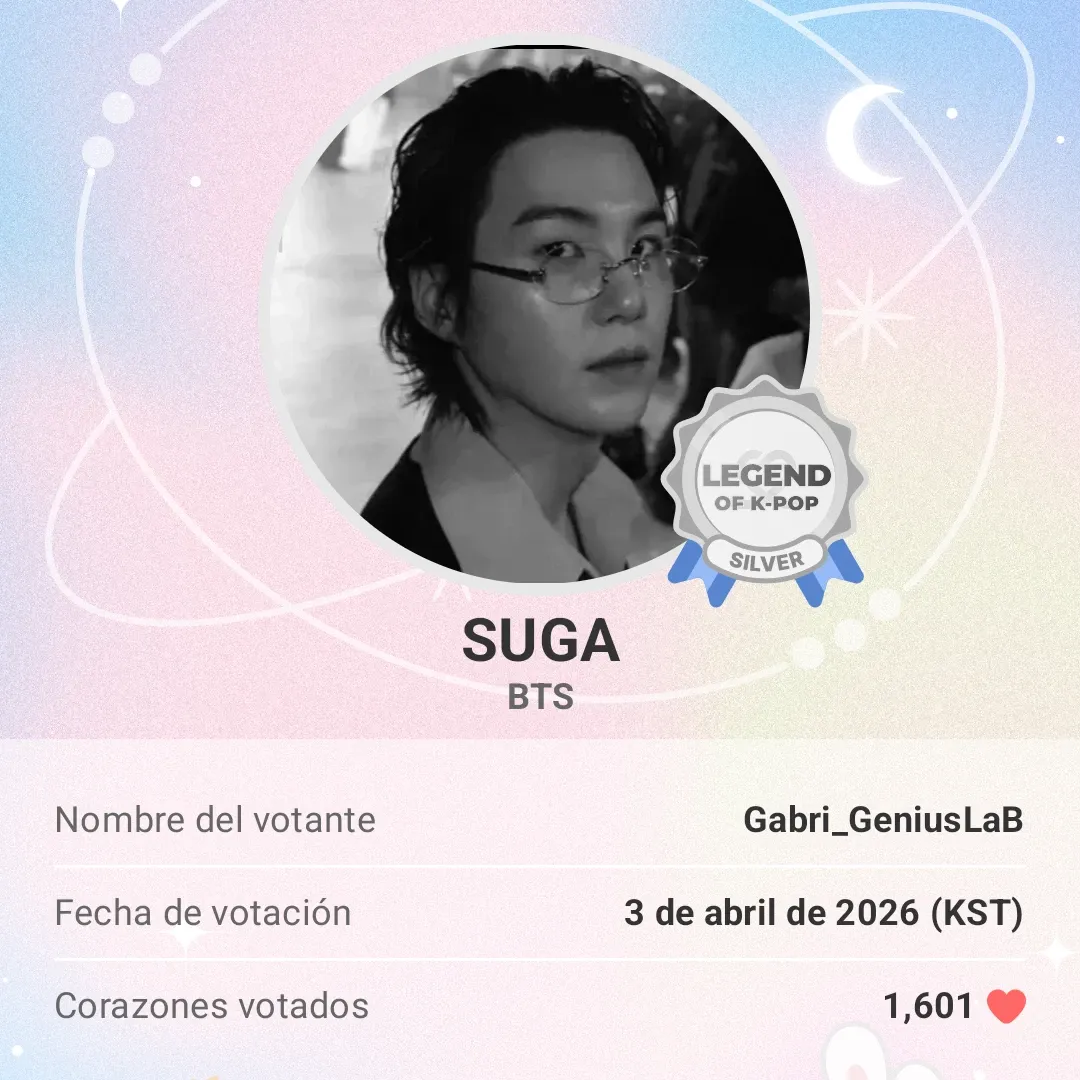 Potret di balik layar SUGA (BTS)