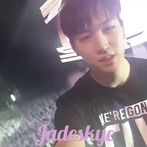 Behind-the-scenes cut of JAY B (GOT7)