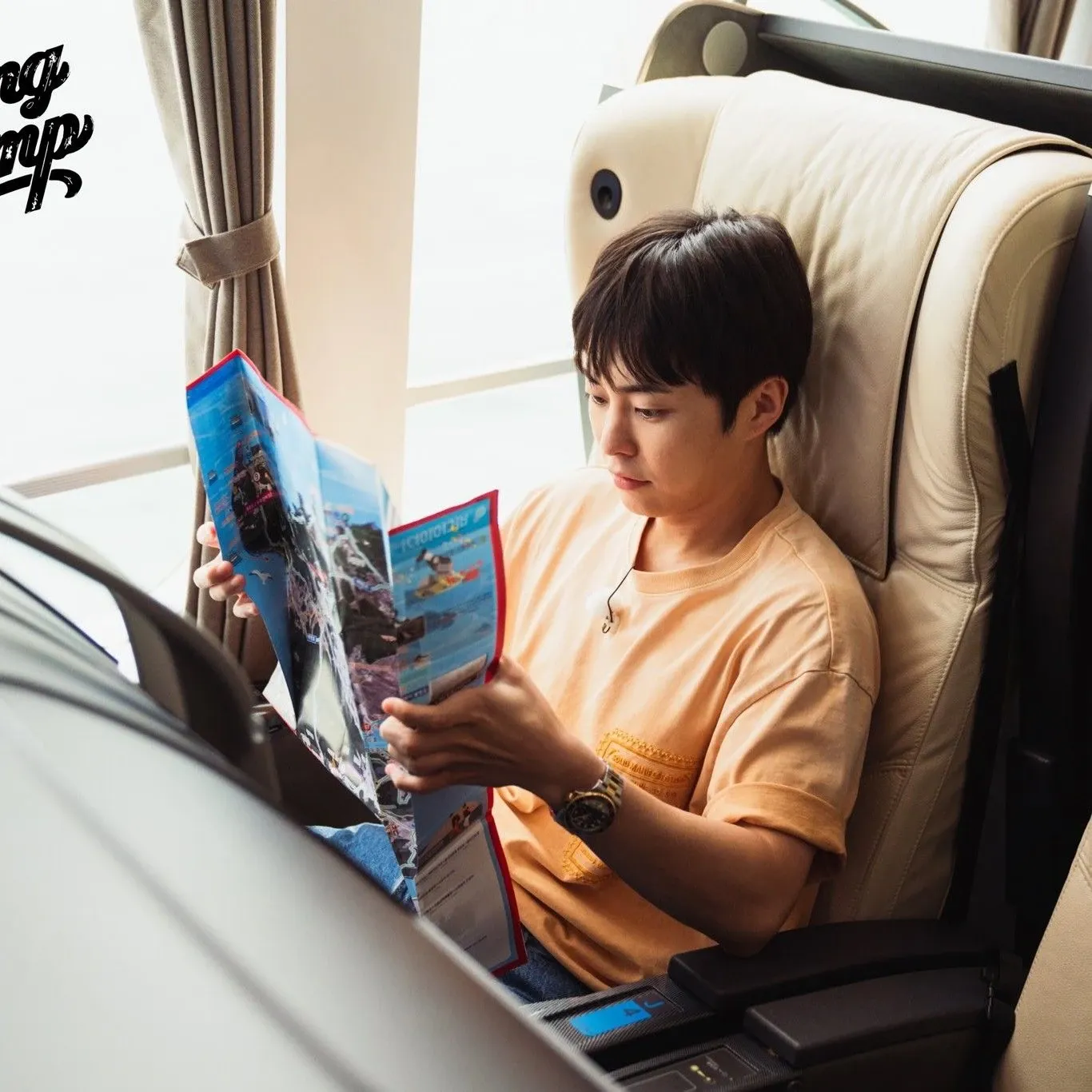 A moment captured by Xiumin (EXO)'s fan