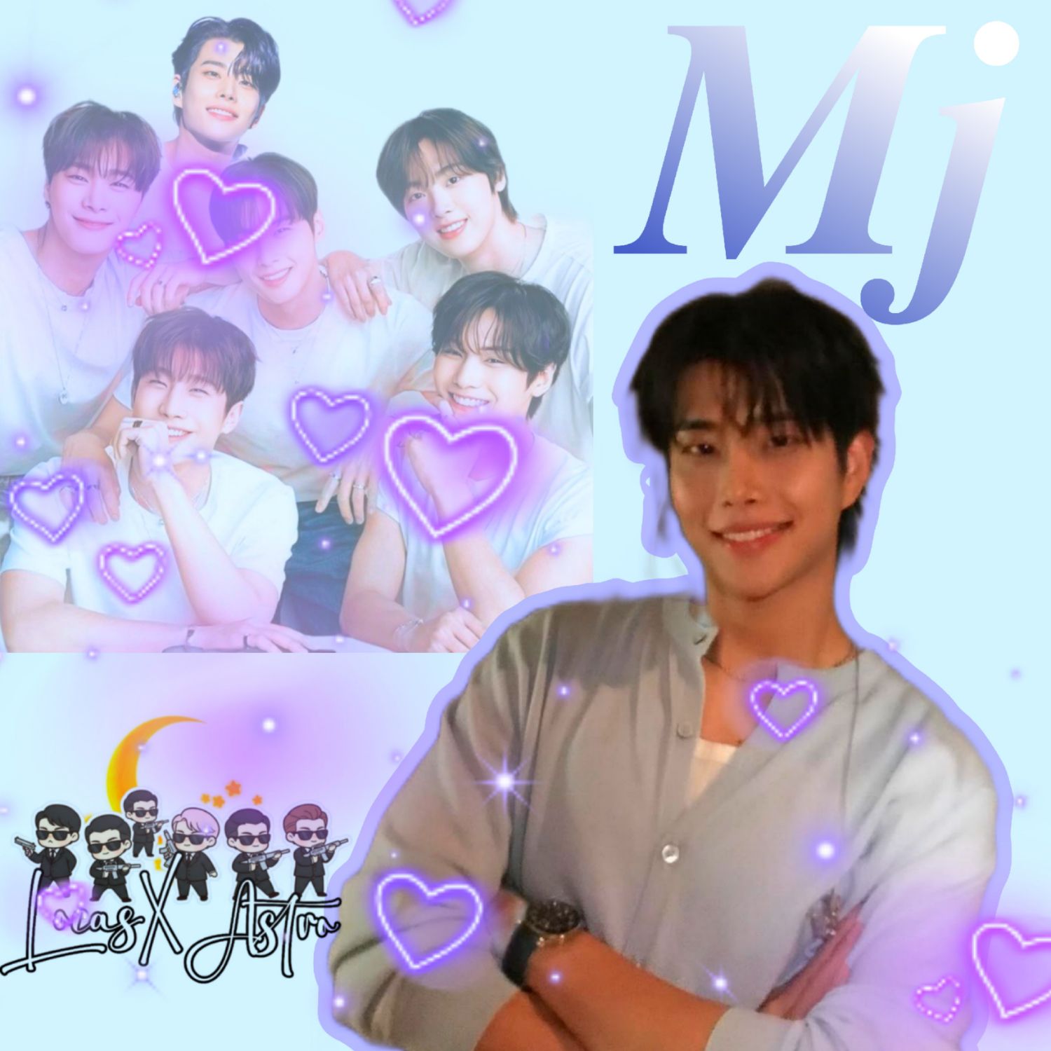 A moment captured by ASTRO's fan