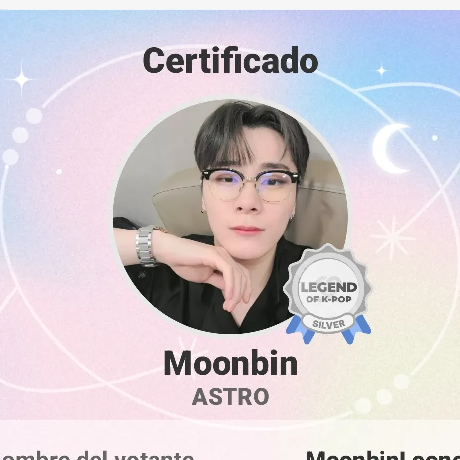 A moment captured by Moonbin (ASTRO)'s fan