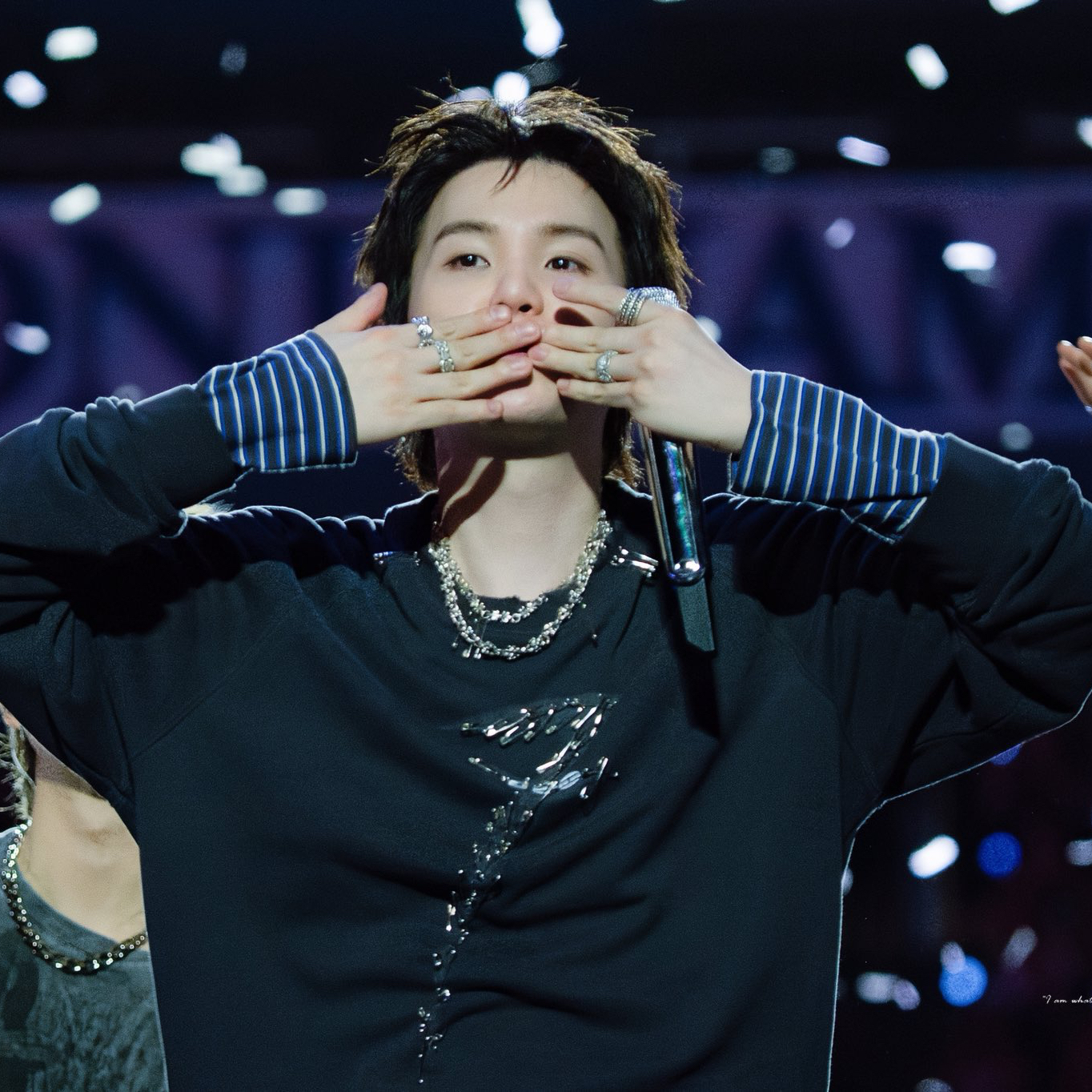 SUGA (防彈少年團)粉絲拍下的瞬間