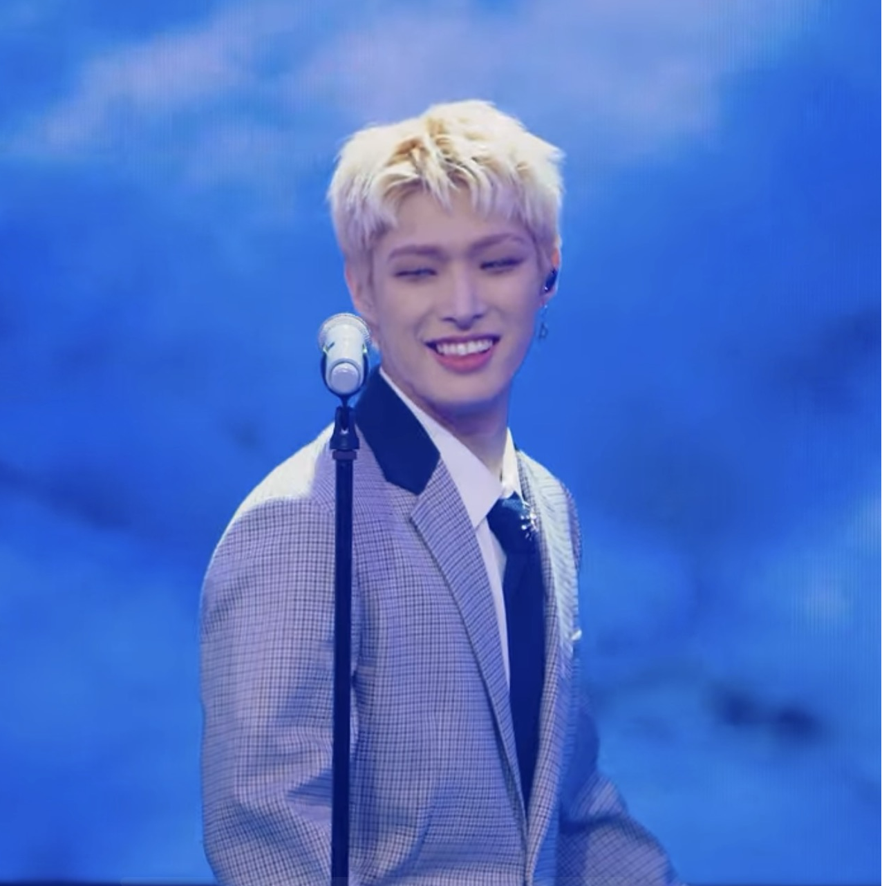 Recent activity shot of Mingi (ATEEZ)