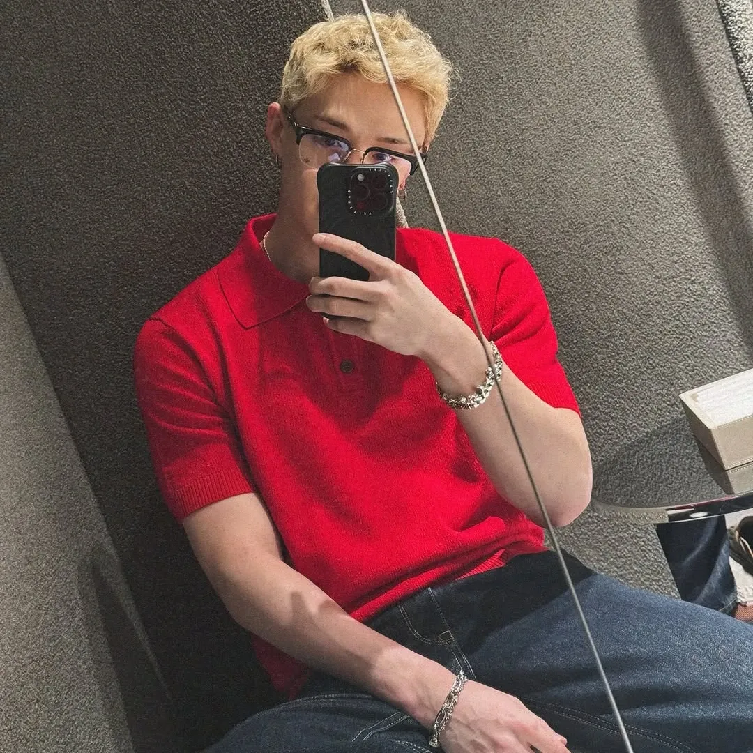 Recent activity shot of Bang Chan (Stray Kids)