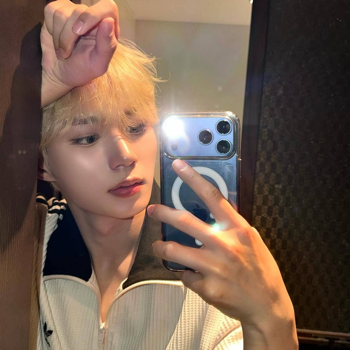 Recent activity shot of Kim Junseo (ALPHA DRIVE ONE)