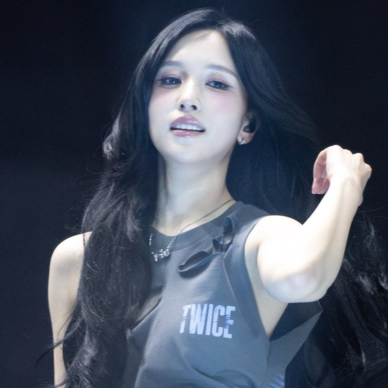 Mina (TWICE)粉絲拍下的瞬間