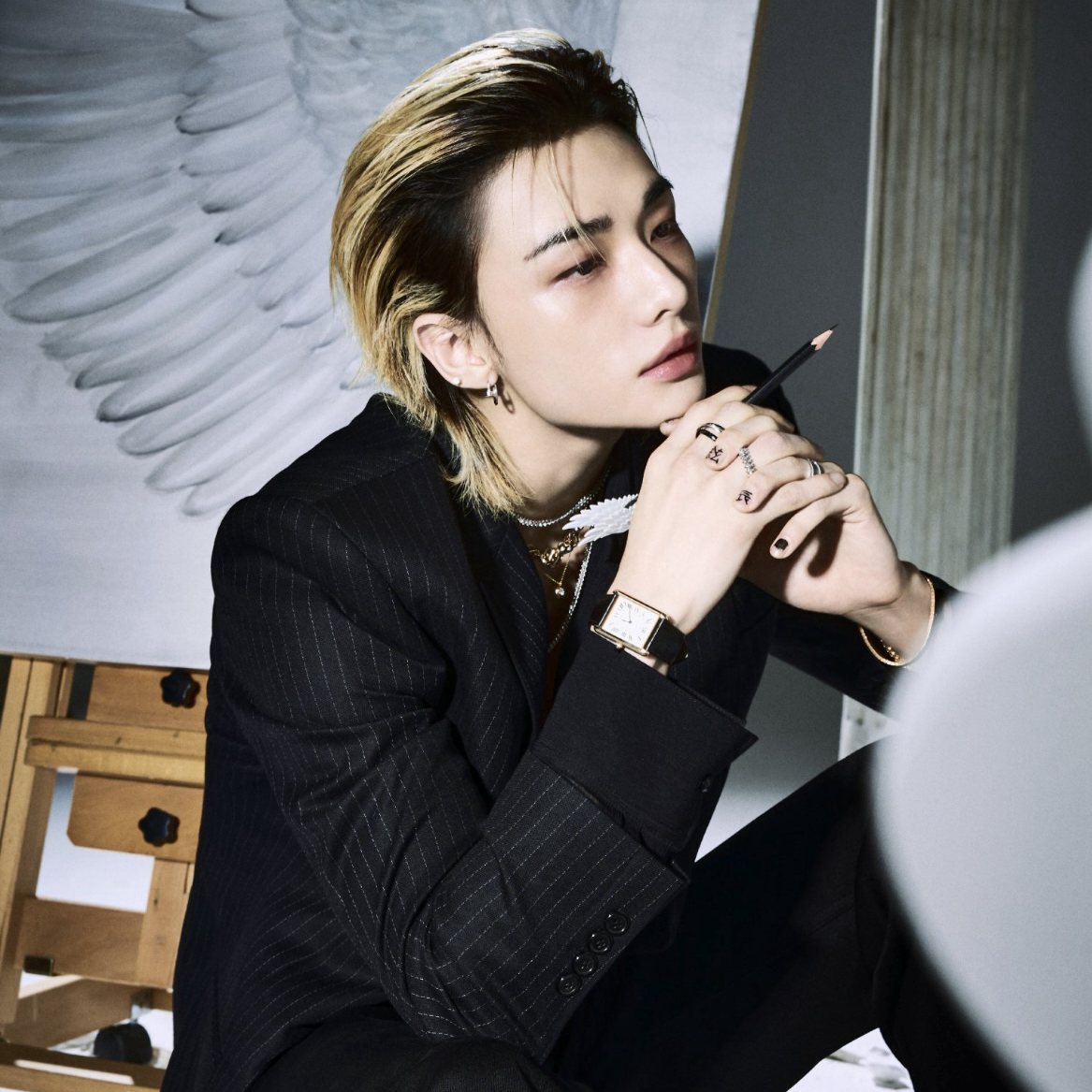 Latest photo of Hyunjin (Stray Kids)