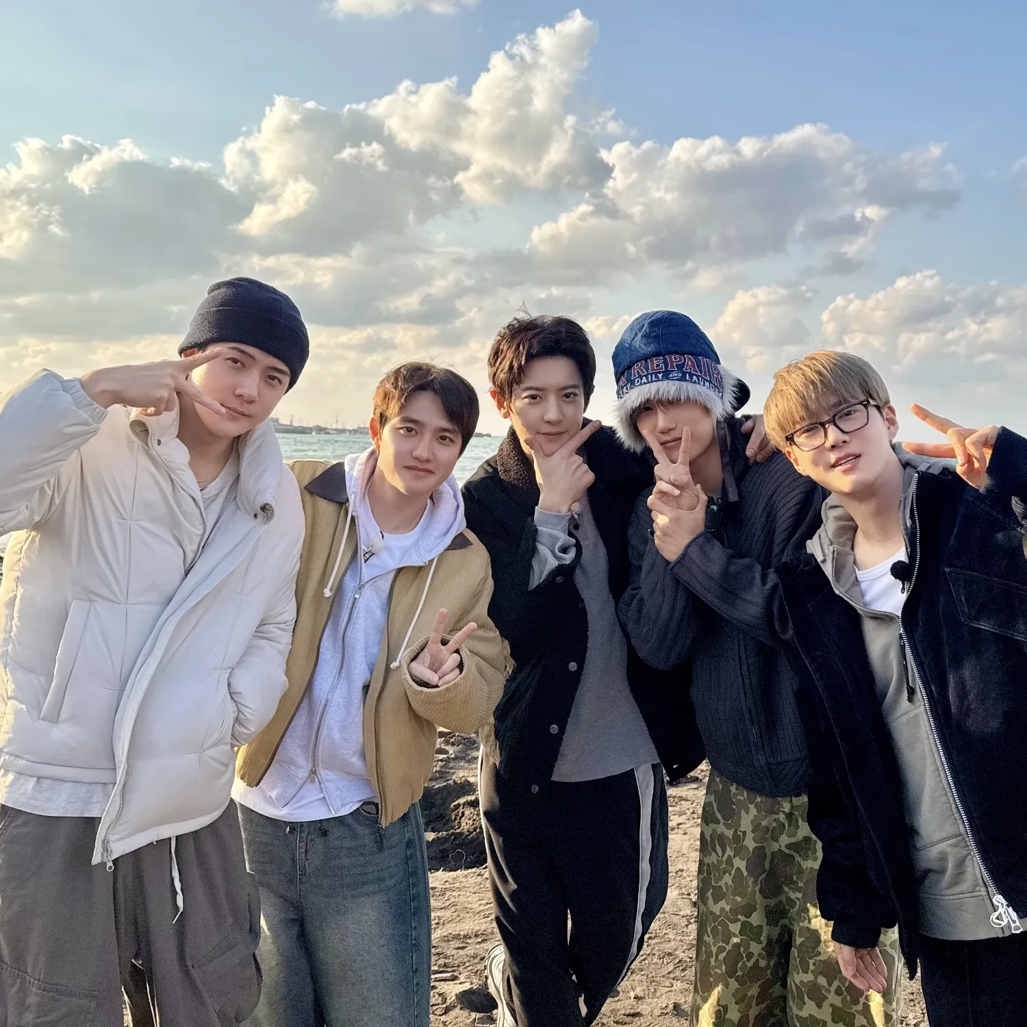 EXO의 비하인드 컷