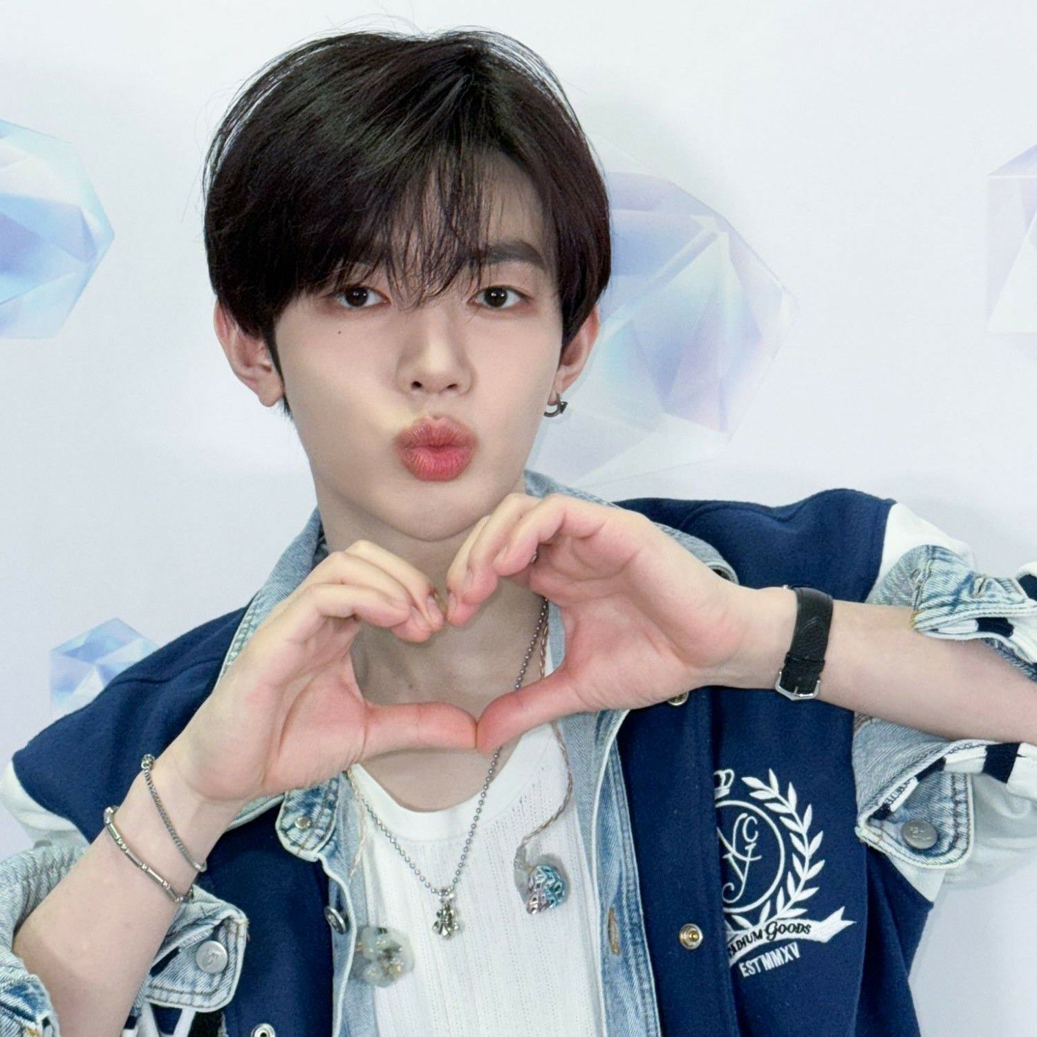 Recent activity shot of Zhang Hao (ZEROBASEONE)