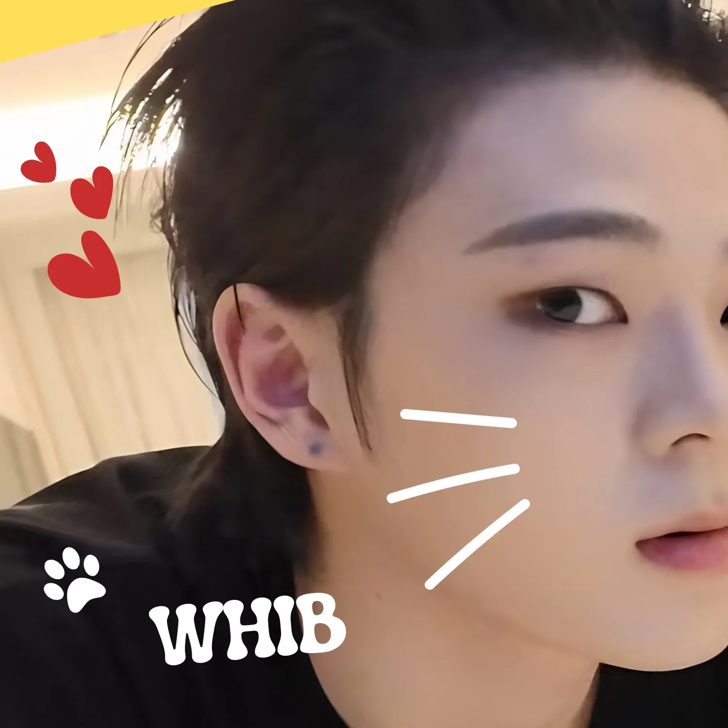 Recent activity shot of Kim Junmin (WHIB)