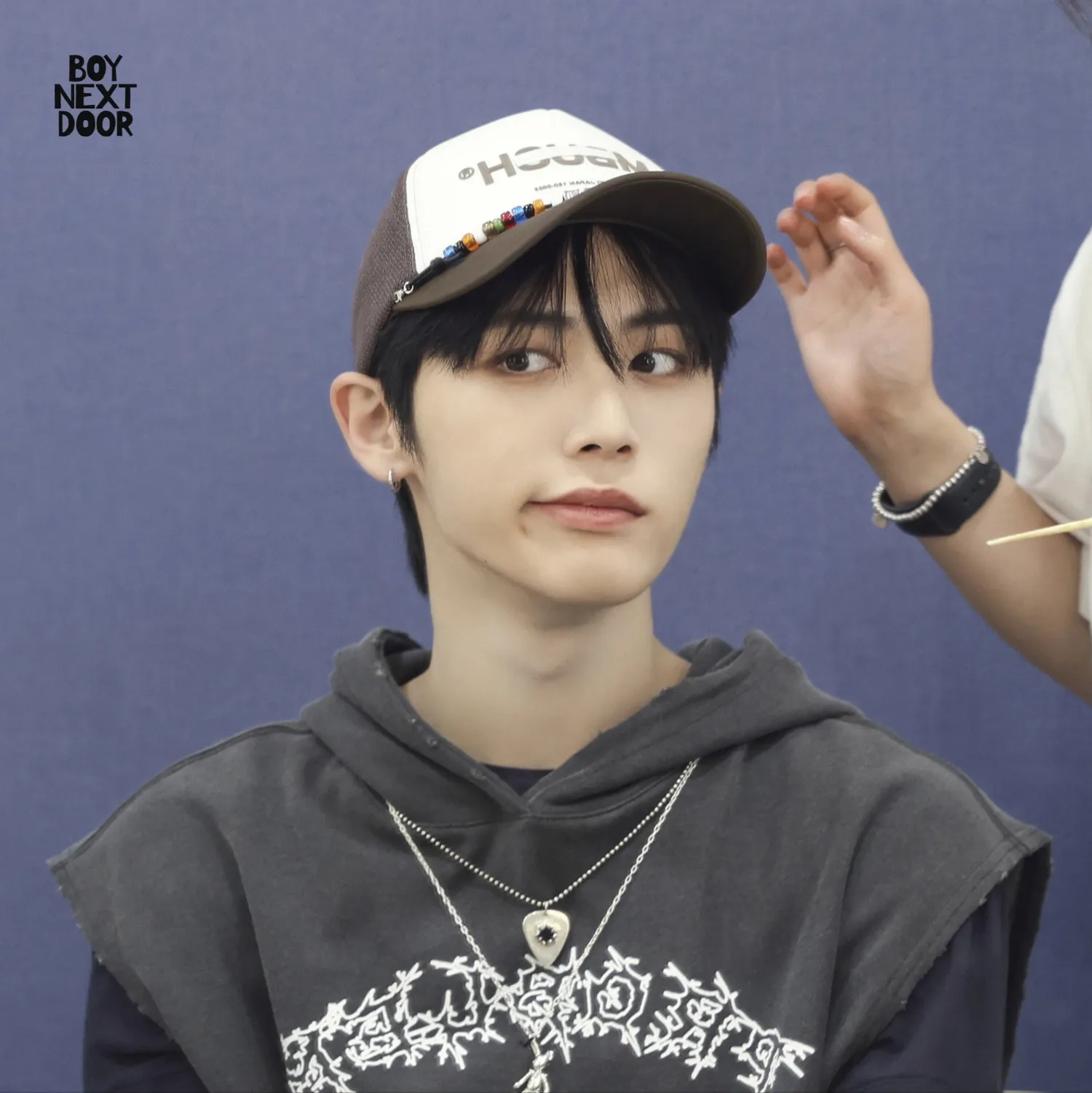 Behind-the-scenes cut of Taesan (BOYNEXTDOOR)