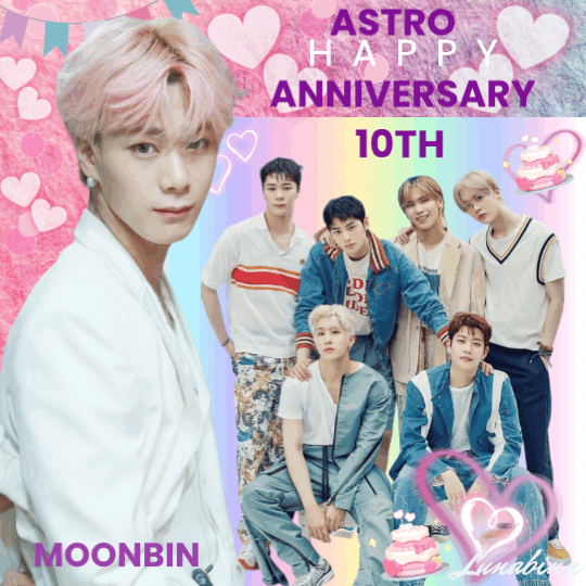 Recent activity shot of Moonbin (ASTRO)