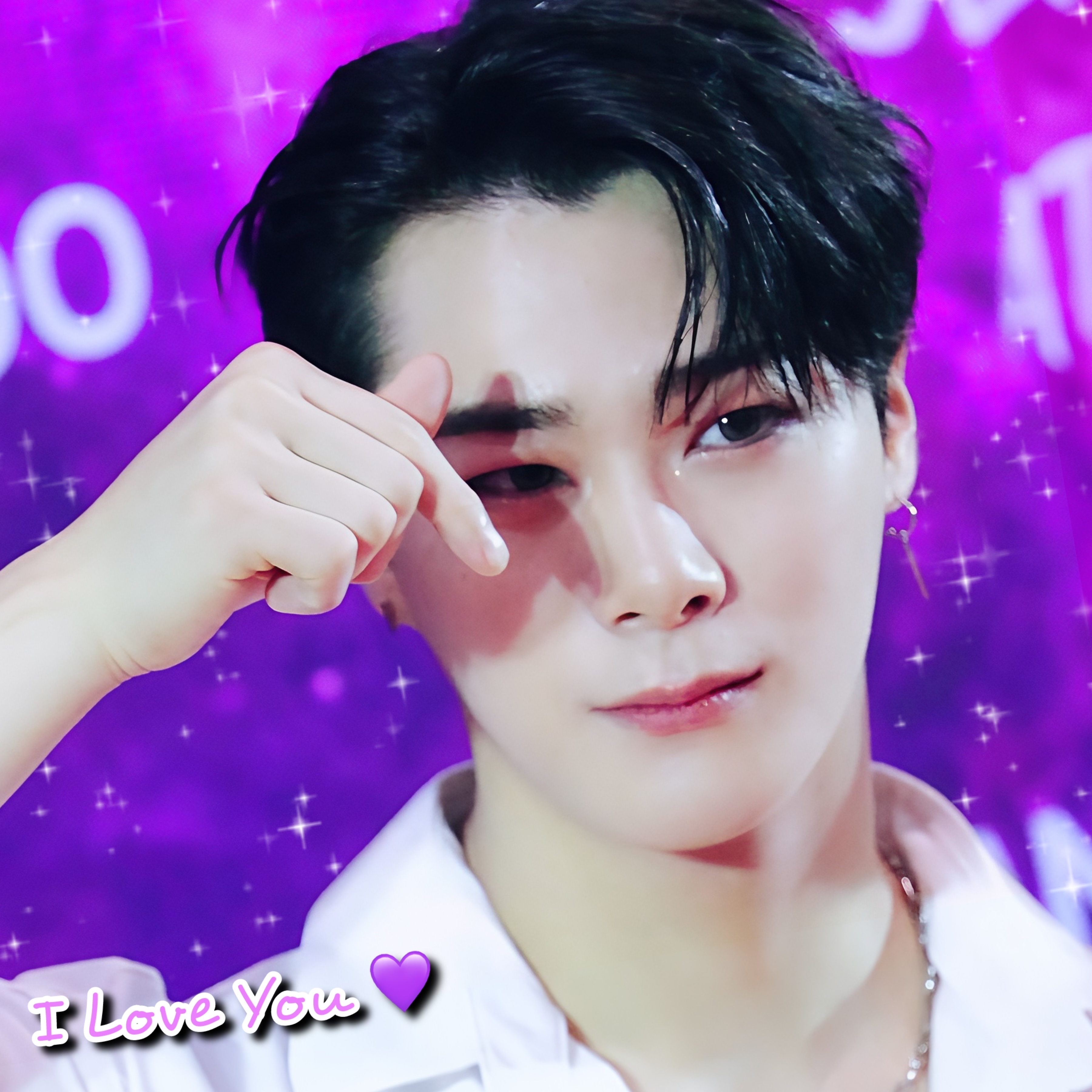 A moment captured by Moonbin (ASTRO)'s fan