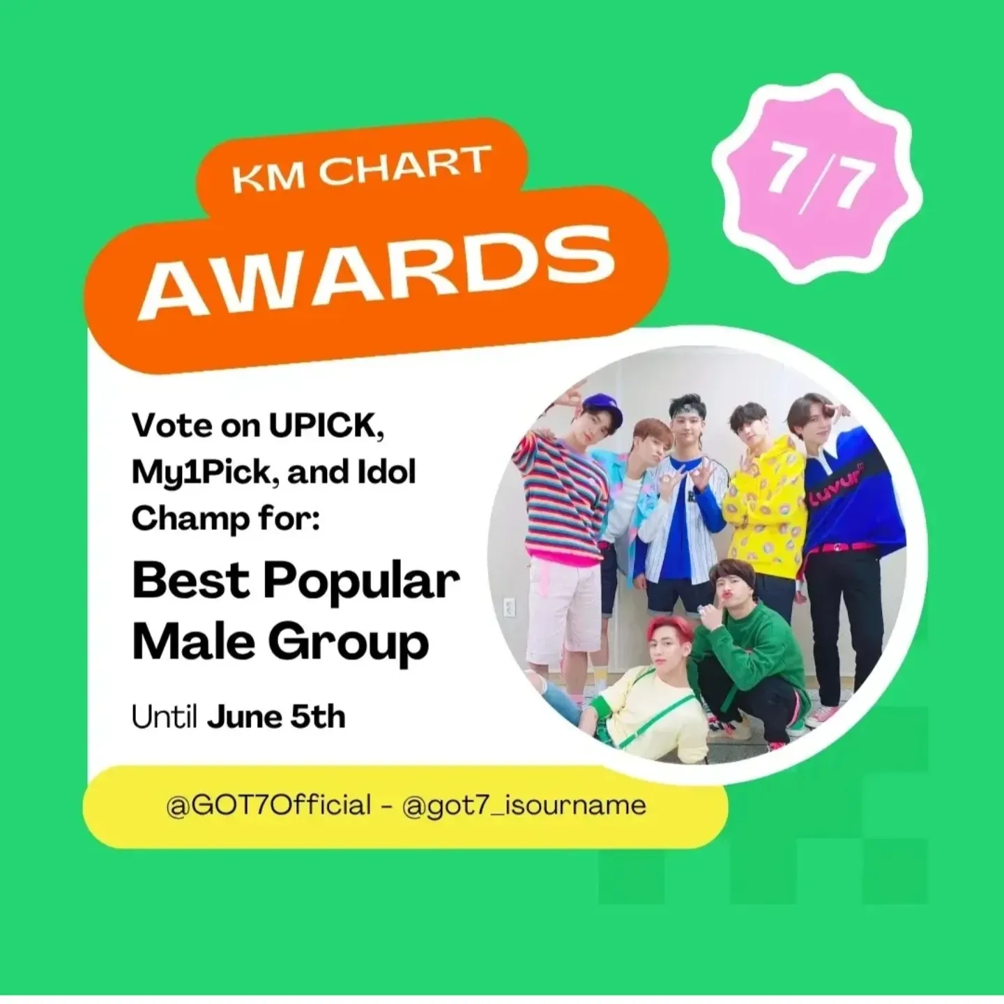 GOT7의 비하인드 컷