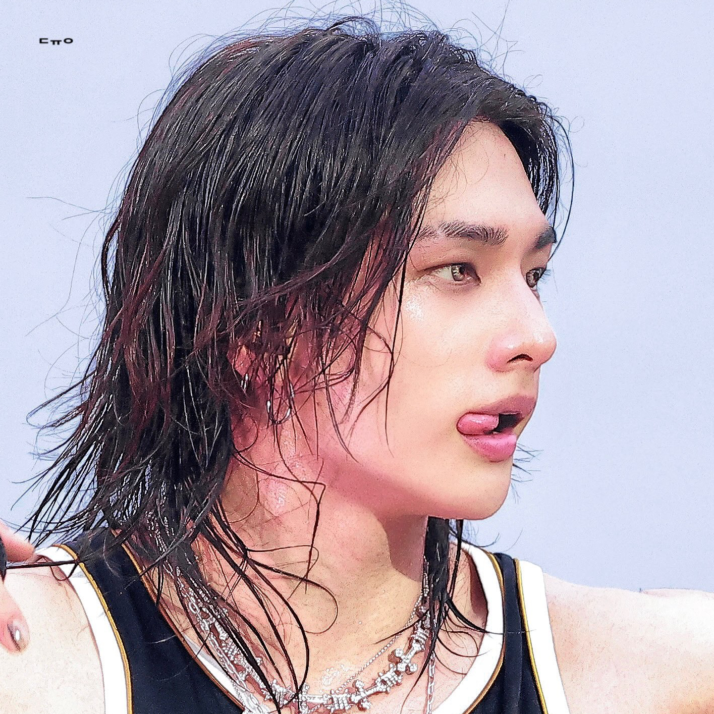 Behind-the-scenes cut of Hyunjin (Stray Kids)