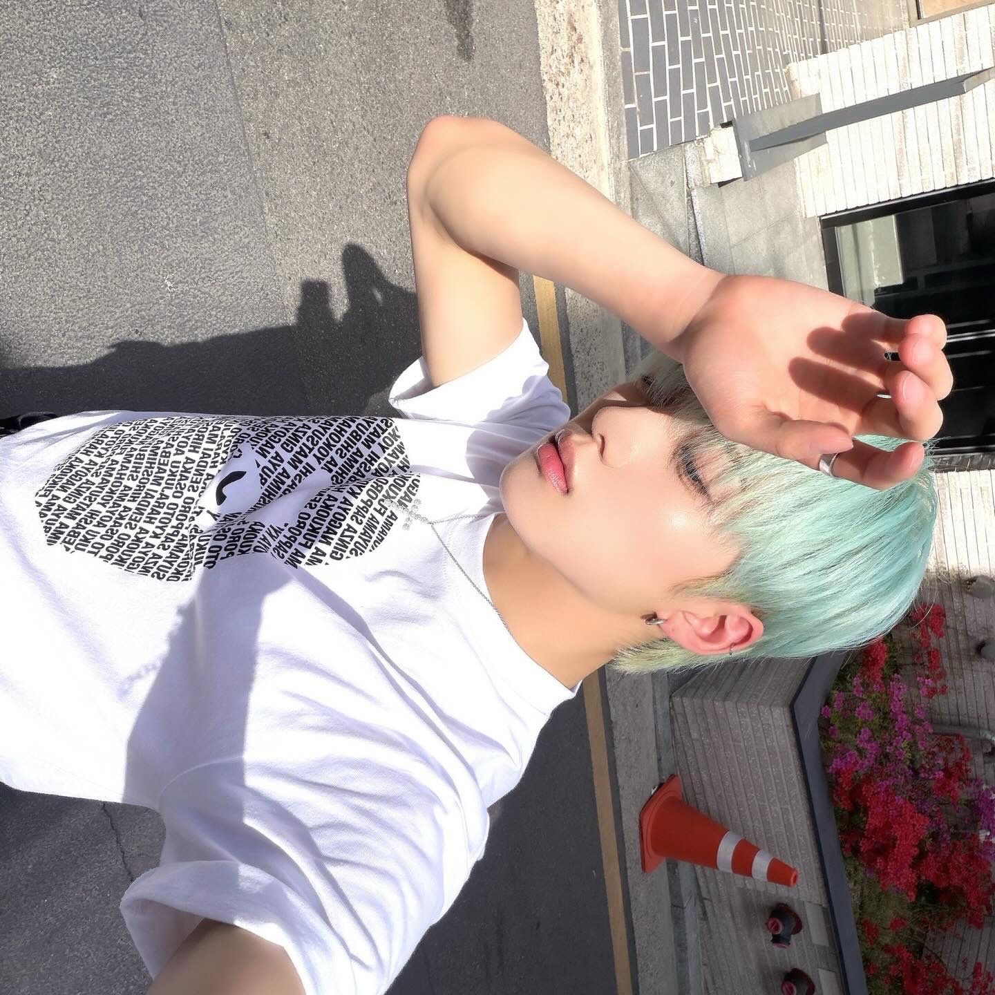 A moment captured by Minjae (Xikers)'s fan