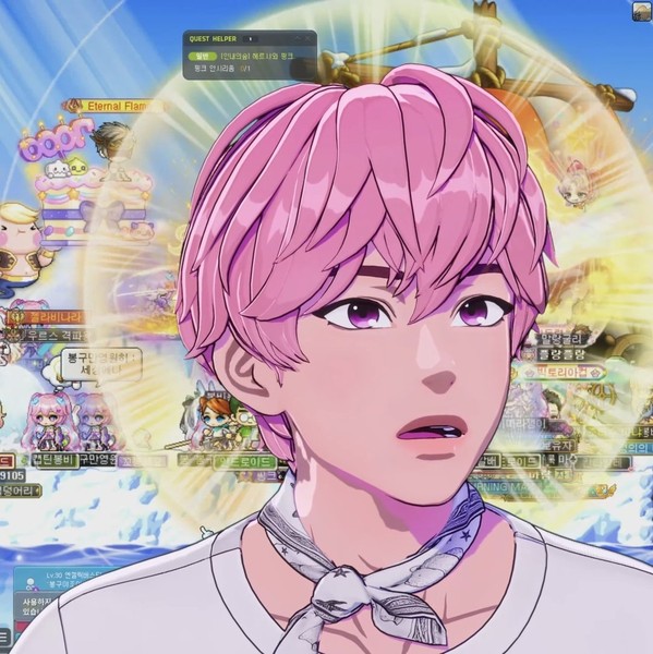 Shining profile picture of Bamby (PLAVE) on today's Choeaedol