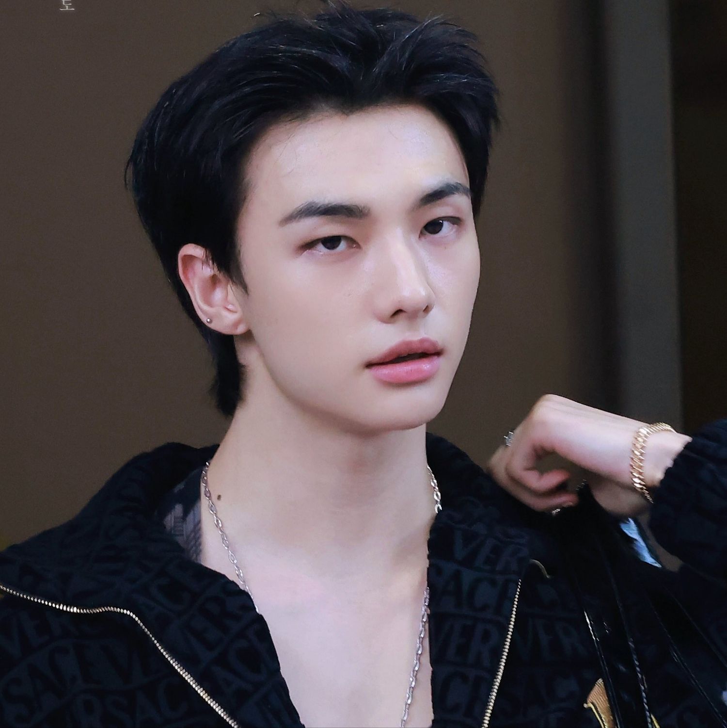 Recent activity shot of Hyunjin (Stray Kids)