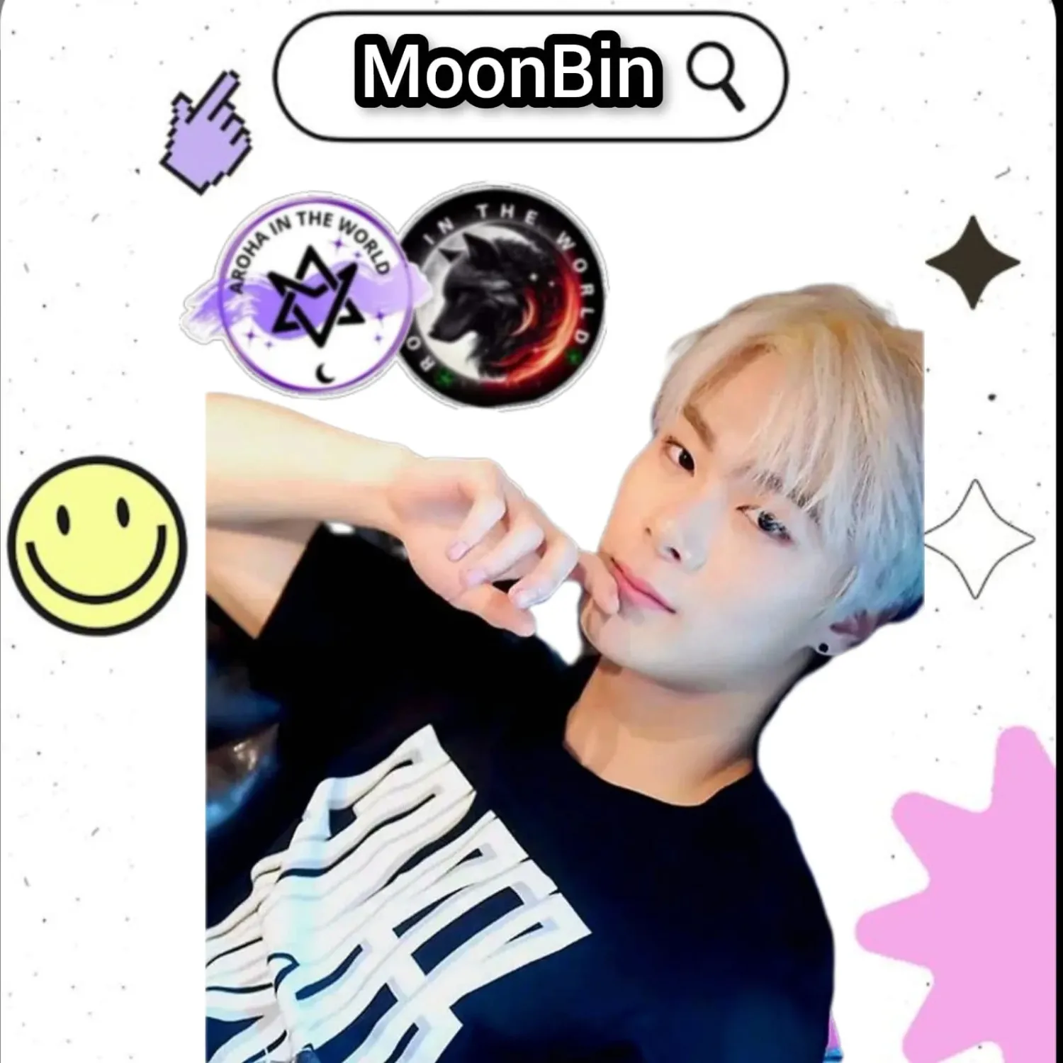 A moment captured by Moonbin (ASTRO)'s fan