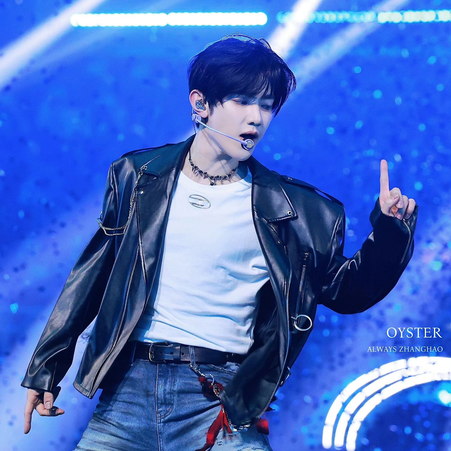 Recent activity shot of Zhang Hao (ZEROBASEONE)