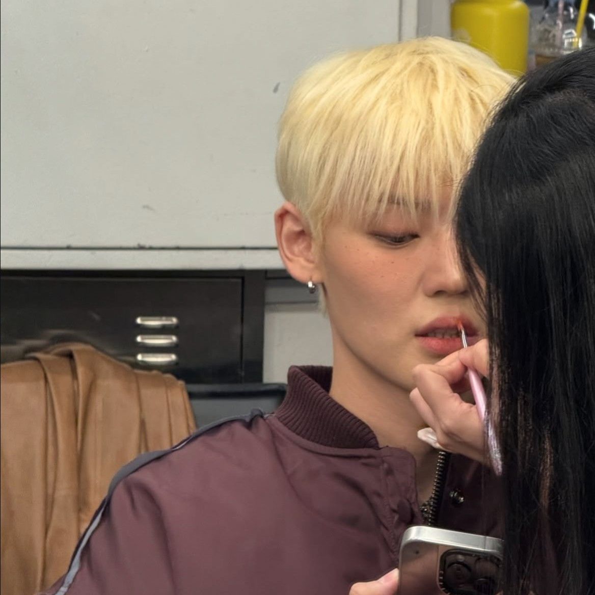 Recent activity shot of Chan (A.C.E)