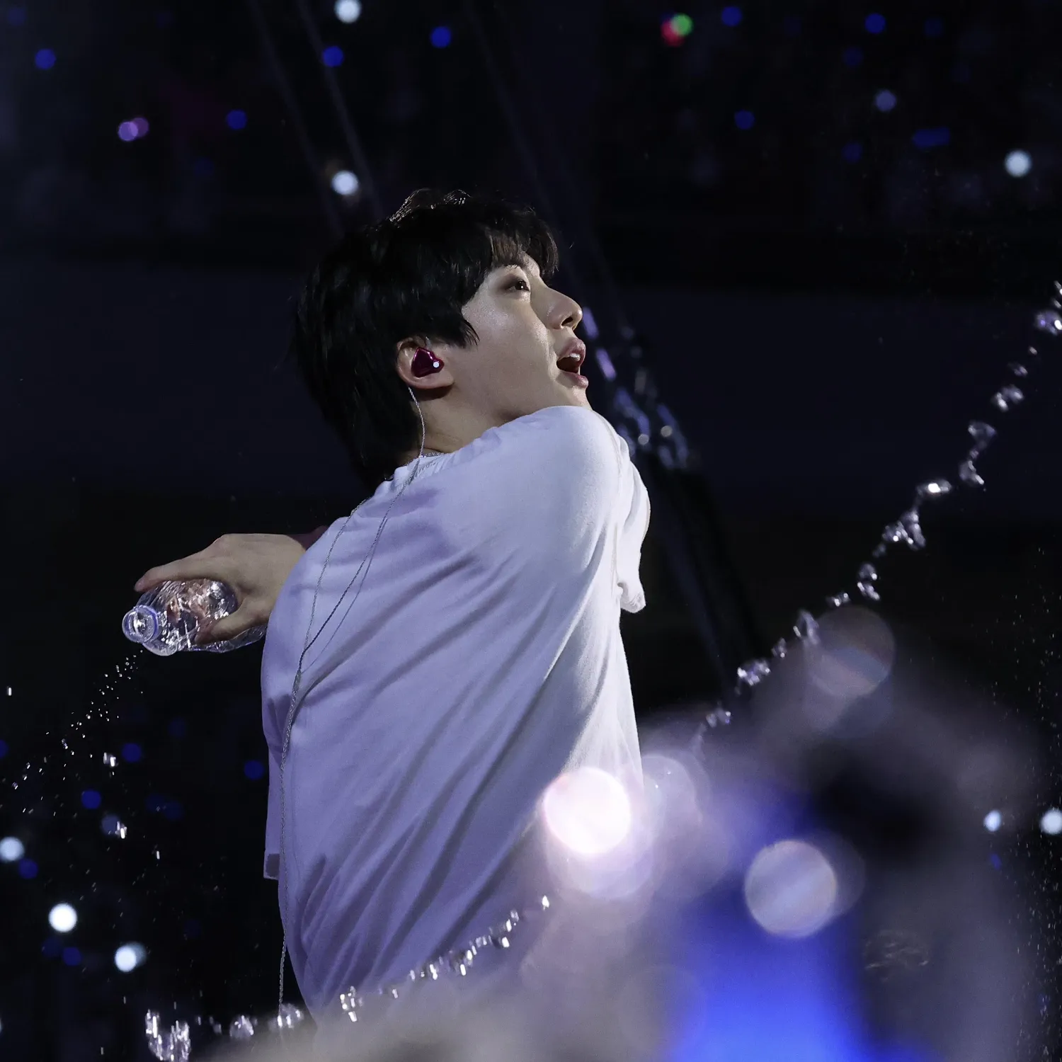 Momen yang diabadikan oleh penggemar Jin (BTS)