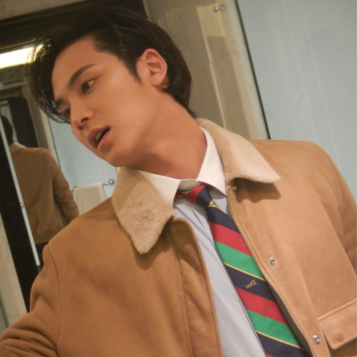 Behind-the-scenes cut of Mingyu (SEVENTEEN)