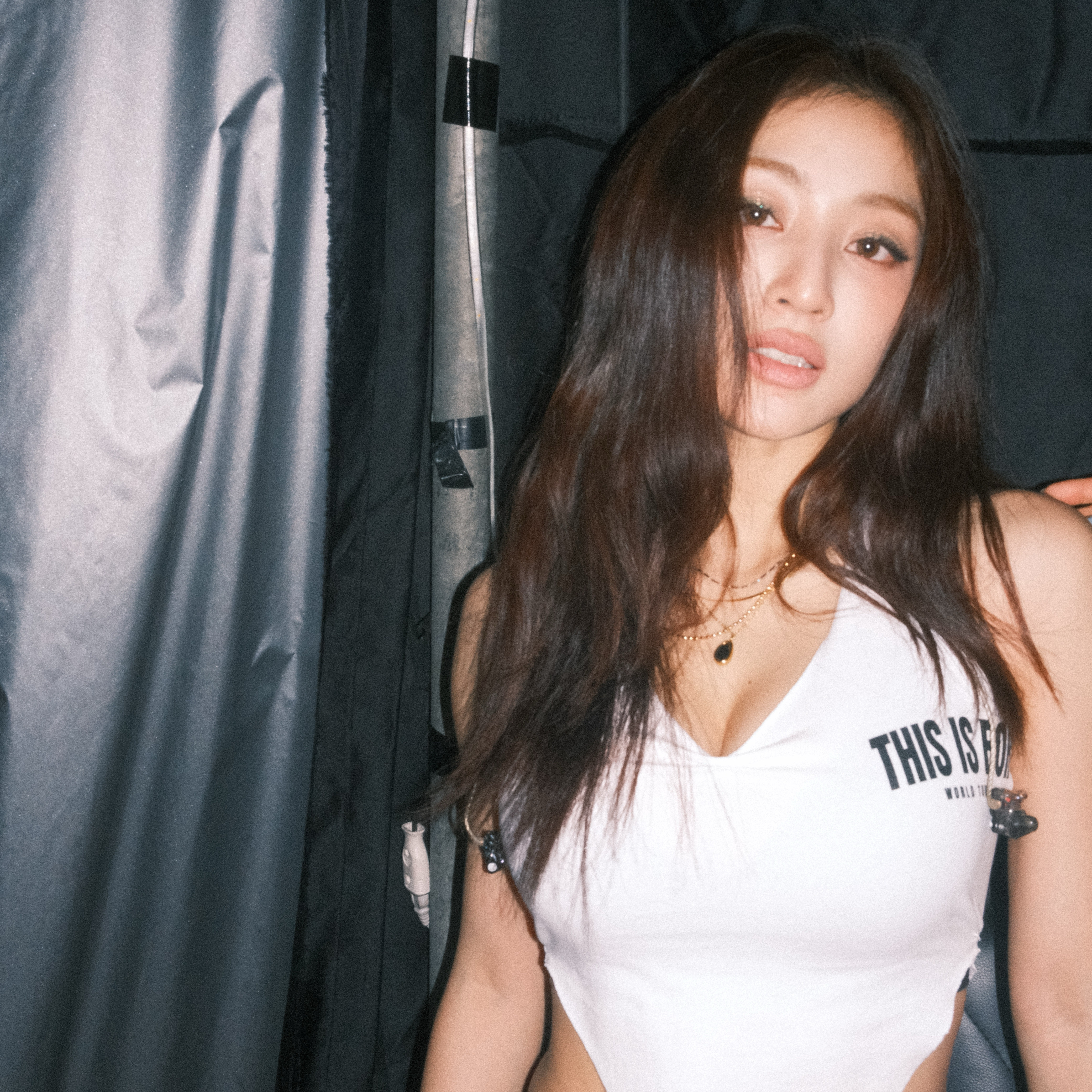 Recent activity shot of Jihyo (TWICE)