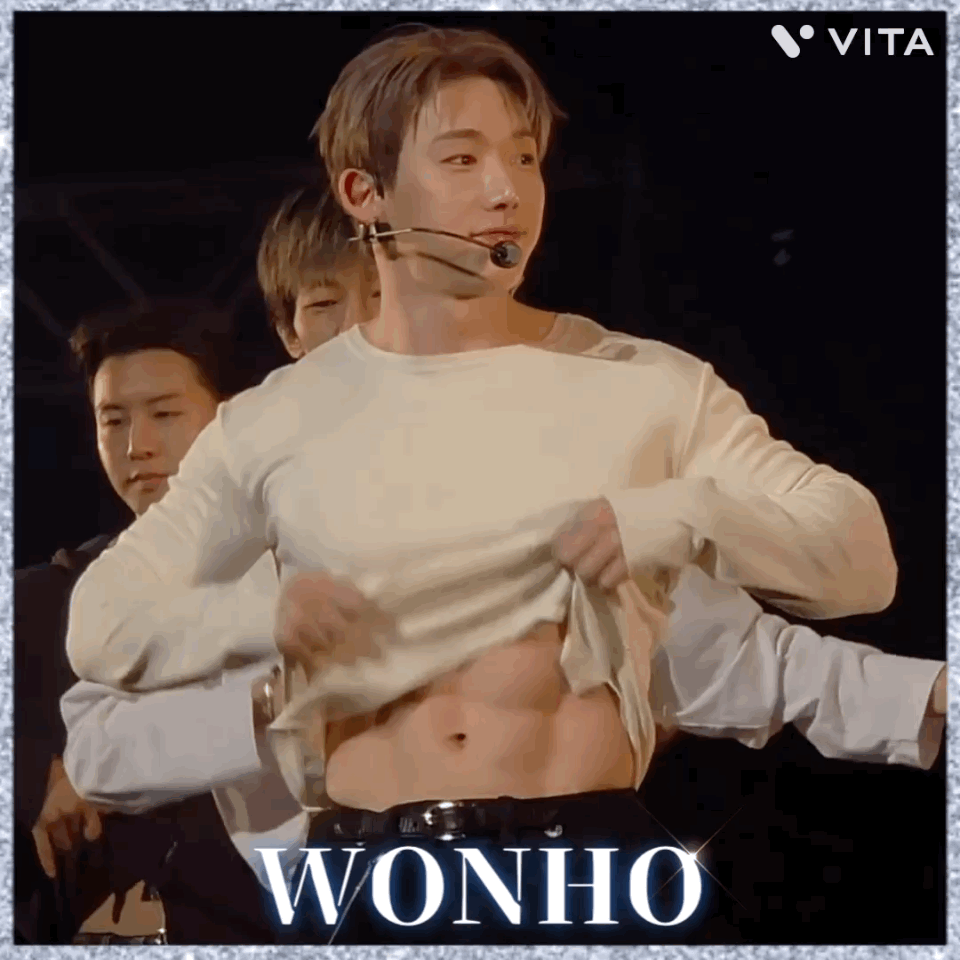 Behind-the-scenes cut of Wonho